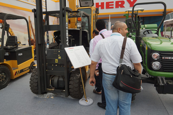 奇瑞迪凯重科在第113届广交会