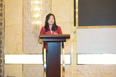 工业车辆分会秘书长张洁女士市场概况总结
