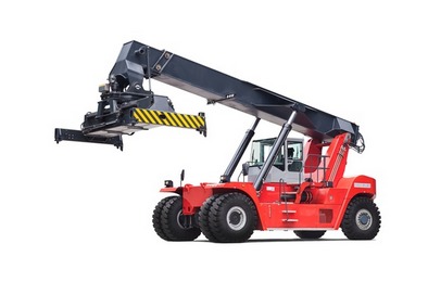 热烈庆祝美科斯首台45吨正面吊正式交付客户