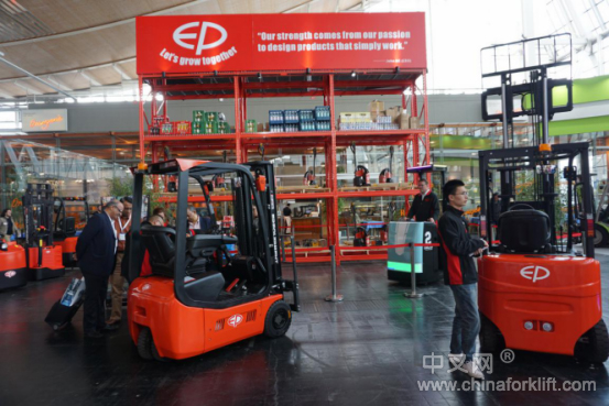 中力产品创新力再次闪耀德国CeMAT