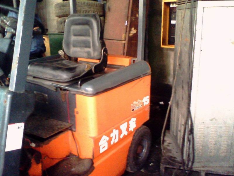 上海珍刚:合力1.5吨电瓶叉车，2006年出厂，保修一年 CPCD15B1_中国叉车网(www.chinaforklift.com)