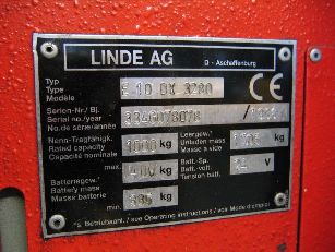 林德堆高车：E10系列 E10