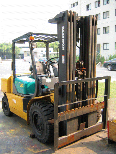 上海金玖：小松5吨柴油车/5吨合力车 小松FD50AT/合力CPCD50