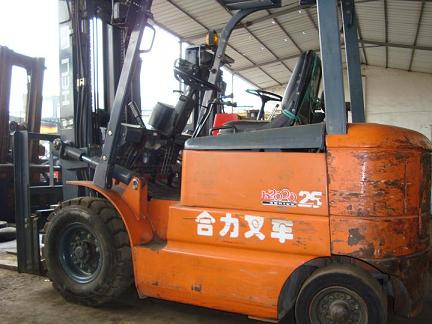 二手合力电动叉车 2.5吨叉车 2.5T