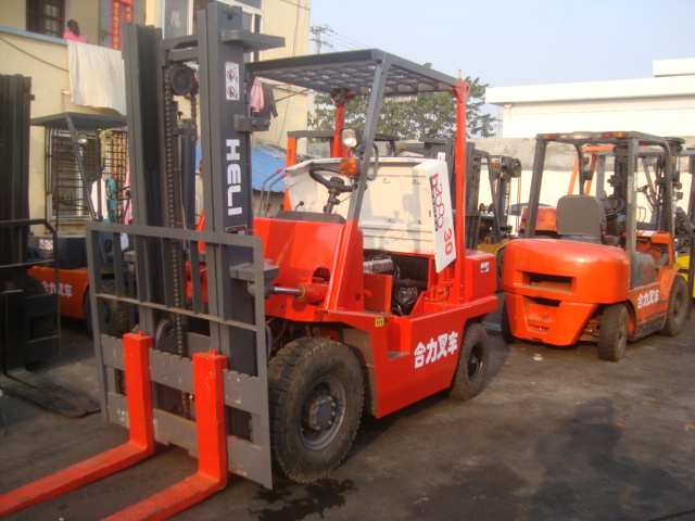 吉林二手叉车 二手叉车价格 合力柴油叉车 3T