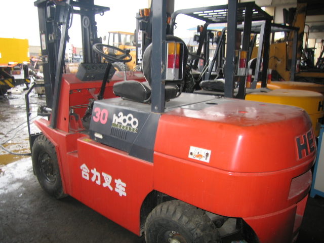 供应二手夹抱叉车（杭州） 杭州，TCM，合力 CPCD3