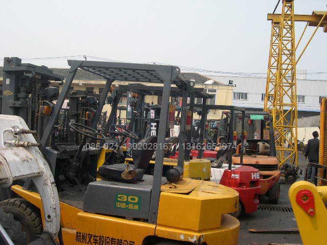 供应二手八成新3T杭州叉车CPCD30叉车 CPCD30