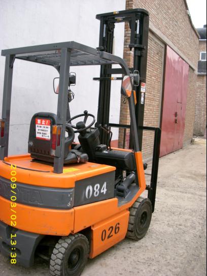 026#-丰田1.4吨电动叉车 5FB15