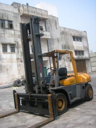 中国二手叉车网 二手8吨集装箱低价出售 集装箱叉车价格 8T