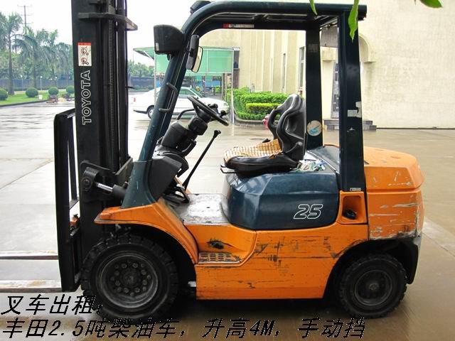 丰田柴油叉车（第七代产品） 7FD25