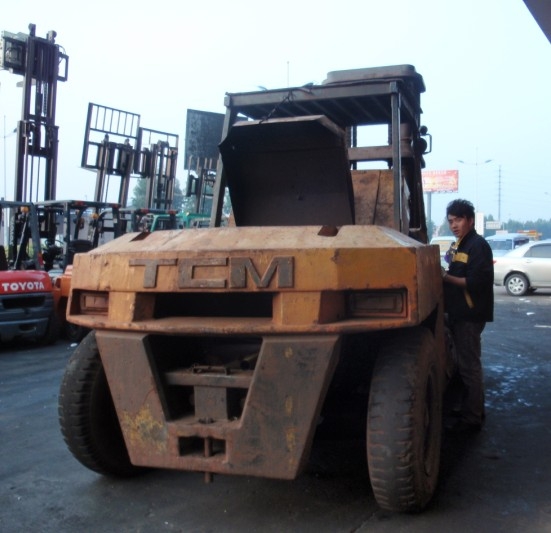 TCM10吨二手叉车 FD100 FD100_中国叉车网(www.chinaforklift.com)