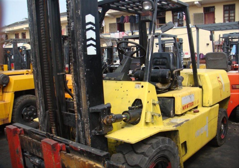 转让二手5吨海斯特堆高机叉车 5吨