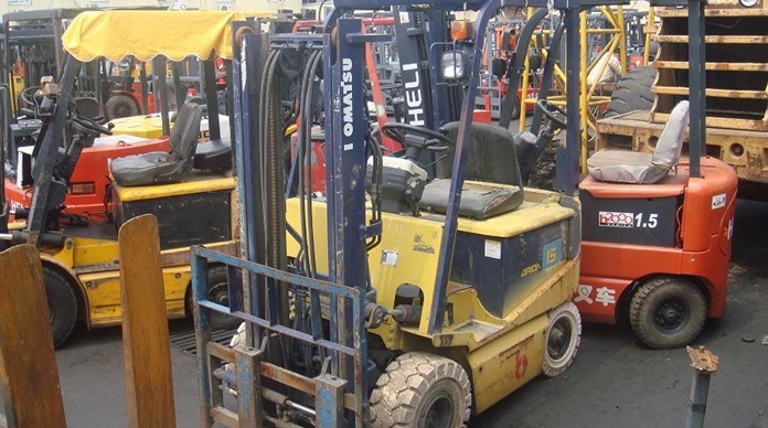 进口二手喷油式叉车 二手叉车 上海叉车 50-W3  CPCD