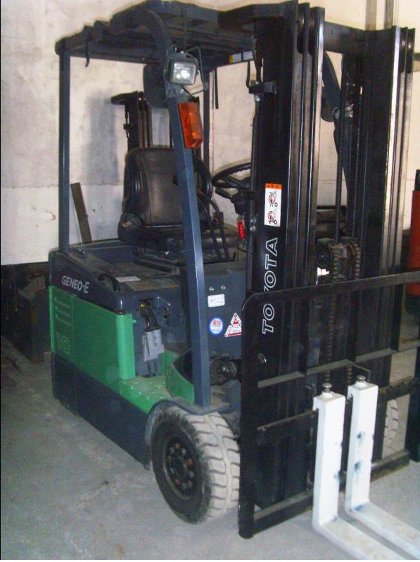 丰田三支点电动叉车（178#） 7FBE10自由柱