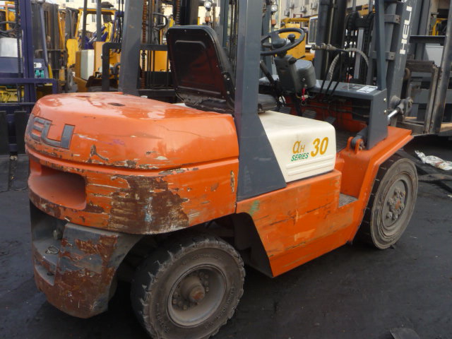 中国二手叉车网上海二手叉车销售基地400多辆供你选 进口国产多型号