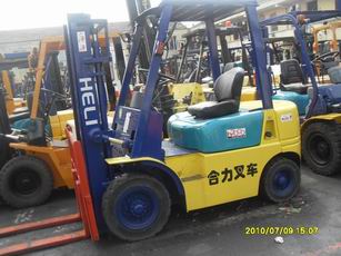 二手合力3吨电瓶叉车 合力3吨