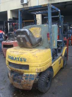 二手小松1吨柴油机叉车 小松1吨