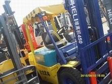 二手TOYOTA3吨堆高叉车 丰田3吨