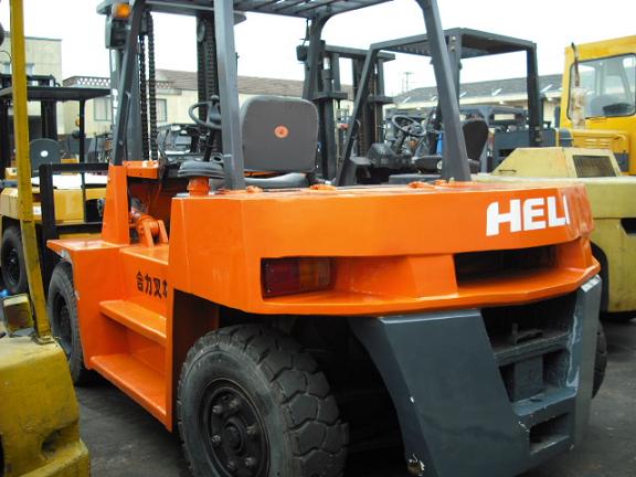 二手杭州8吨叉车08年出厂东方红4105发动机 CPCD60