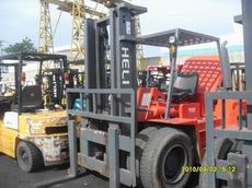 青岛二手合力汽油铲车 3吨叉车