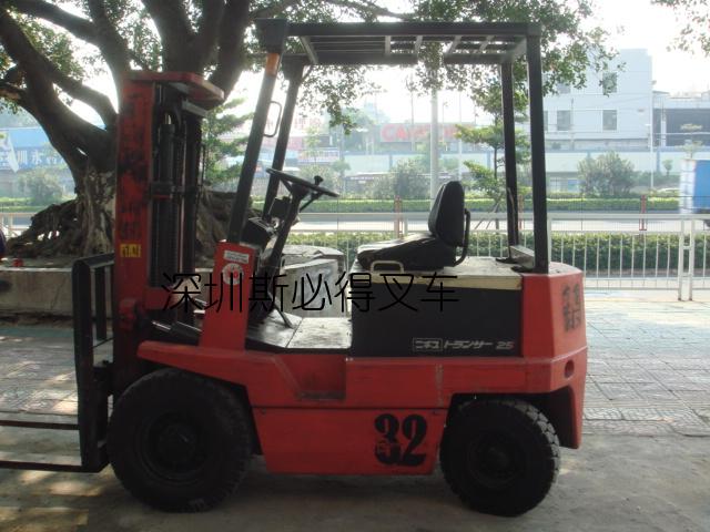 力至优2.5吨电动叉车 进口GS48V电池持久耐用 FBR25