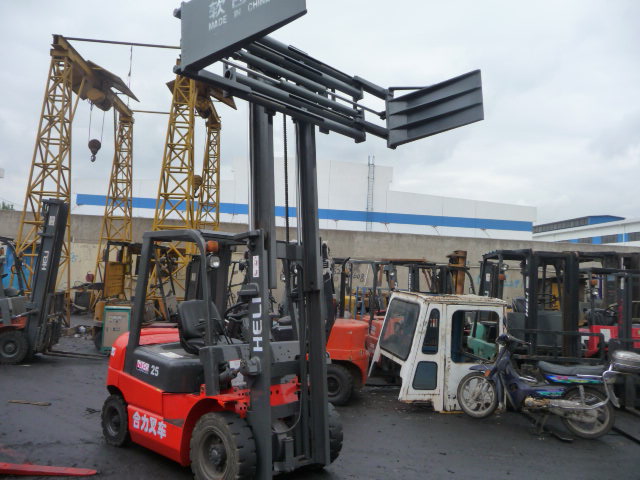 二手软包夹/直抱夹/棉花抱夹车|棉花夹包车/废纸抱 1-5吨多型号