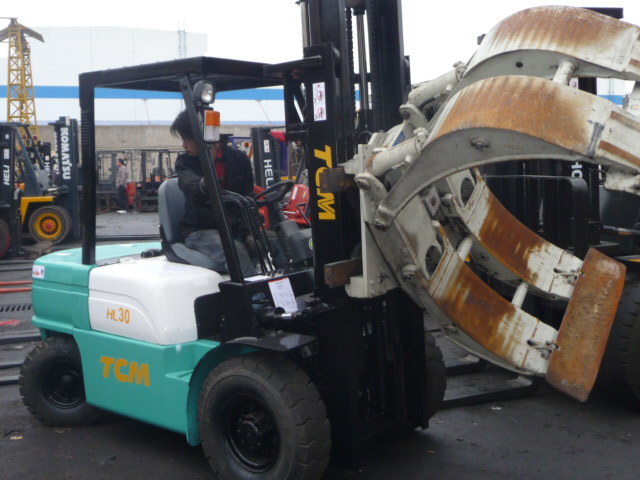 手圆夹抱叉车，二手圆纸夹抱叉车 1-5吨多型号