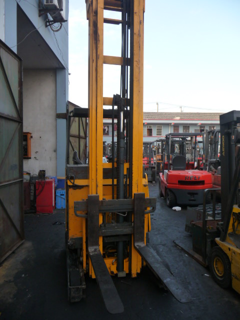 转让二手力之优电动堆高车|电动前移式叉车|二手物流仓储设备 多型号