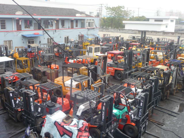 上海二手叉车转让青岛二手叉车联合销售 多型号