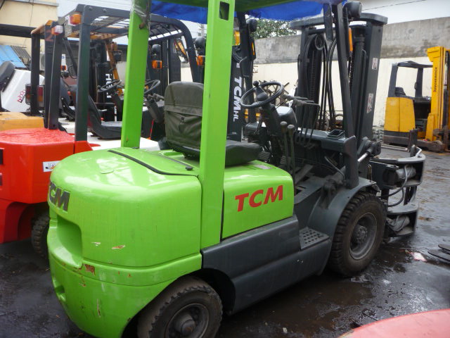 二手TCM1吨电动叉车 FB10