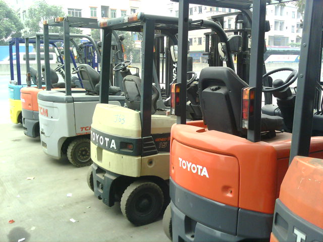 原装日本进口各类二手电动叉车 平衡重、前移、侧移、堆高、搬运