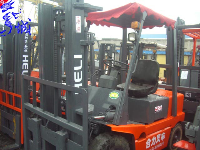 叉车 二手电动叉车(图） 1-15吨