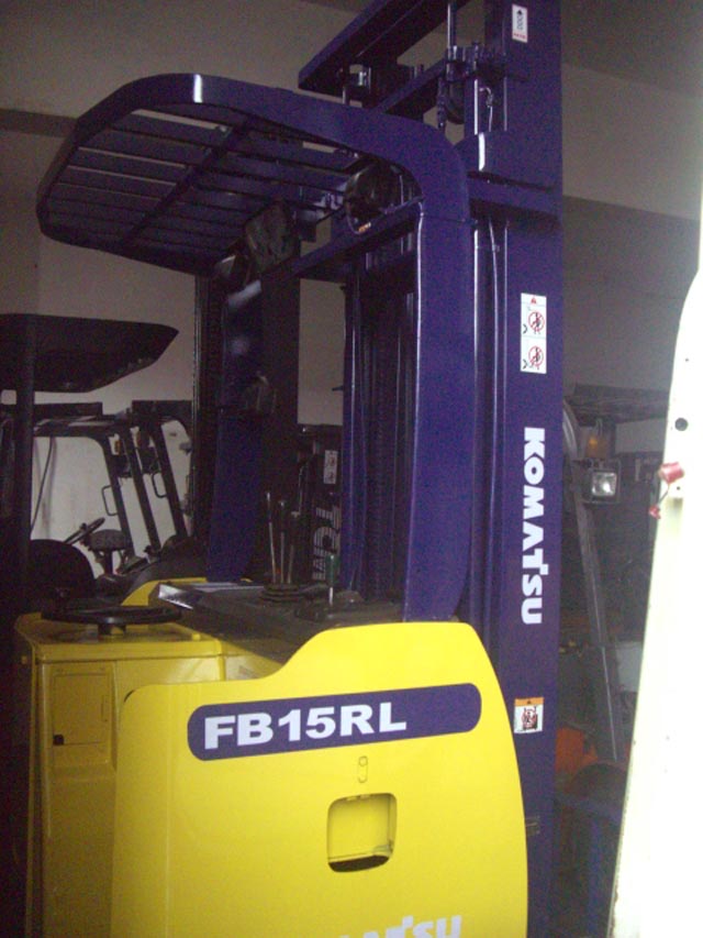 供应2008年8成新3吨台励福平夹抱叉车保修180天 3吨