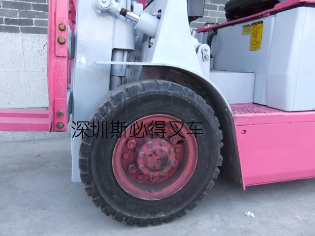 三菱2.5吨升高3米的日本进口电动叉车 FB25