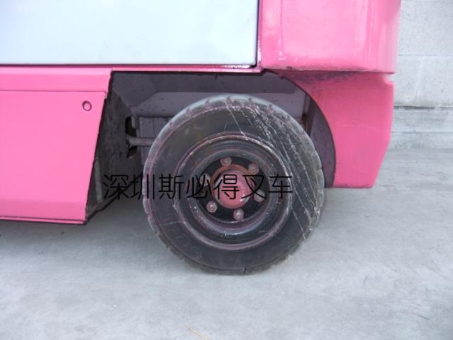 三菱2.5吨升高3米的日本进口电动叉车 FB25