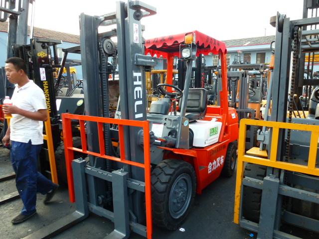 上海世贸:专营合力品牌二手叉车.各款型号.配置 各款型号 CPCD10-30