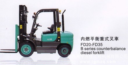 内燃平衡重式叉车FD20-FD35 FD20-FD35_中国叉车网(www.chinaforklift.com)