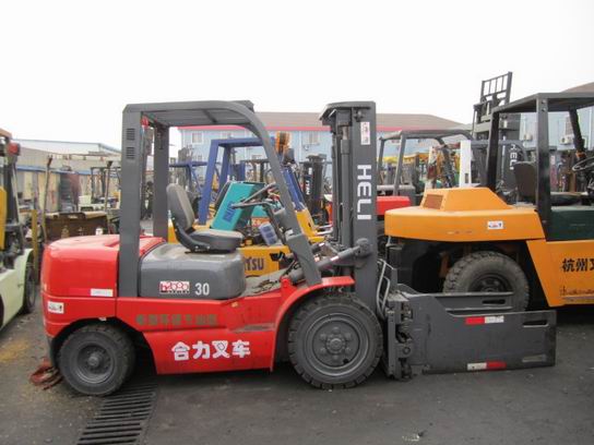 扬州二手叉车|二手市场|合力、杭州二手叉车 1-10吨