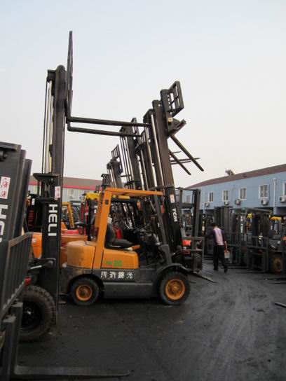 扬州二手叉车|二手市场|合力、杭州二手叉车 1-10吨