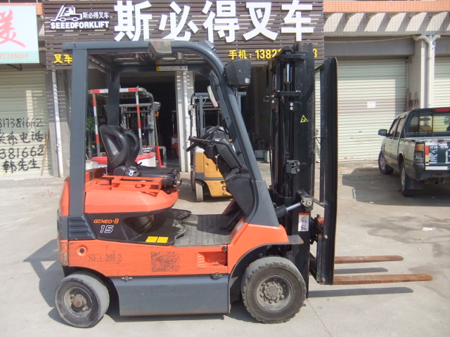 丰田TOYOTA七代新款电动叉车 7FB15