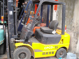杭州1.5吨4.3米叉车 CPCD15