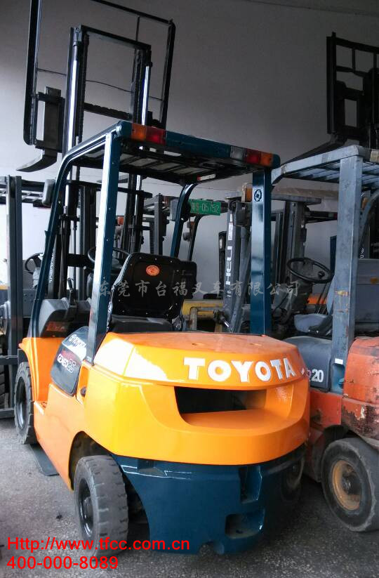 丰田607FD25-1361二手叉车 62-7FD25