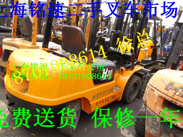 二手叉车市场 二手杭州叉车1-15吨千台低价供应 齐全