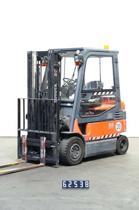 四轮电动叉车 7FBMF25 #62538
