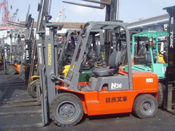 建德市出售交通运输叉车运起重装卸设备5吨合力叉车二手物流设备 CPCD5