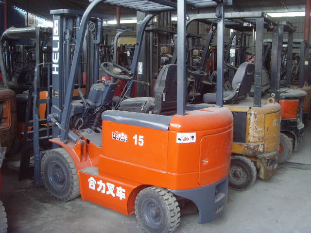 电动叉车1.5吨室内环保叉车前移站架式二手电瓶叉车 仓储设备 1.5吨