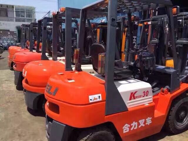 出售原装3.5吨内燃叉车/装卸叉车 杭州叉车 合力叉车 3.5吨