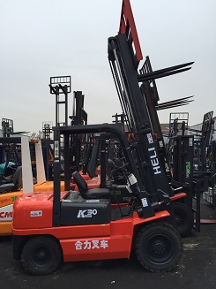 ３吨叉车怎么买便宜４吨．合力．杭州.大连.靖江.苏州.上海二手叉车出售 CPCD3-CPCD4