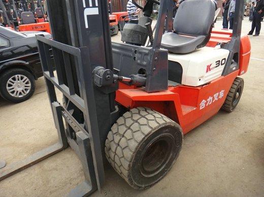 二手抱夹叉车合力3吨圆抱夹柴油电动叉车3吨3.5吨堆高3米4米转让 3吨