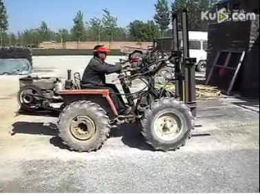 改装叉车的工作原理